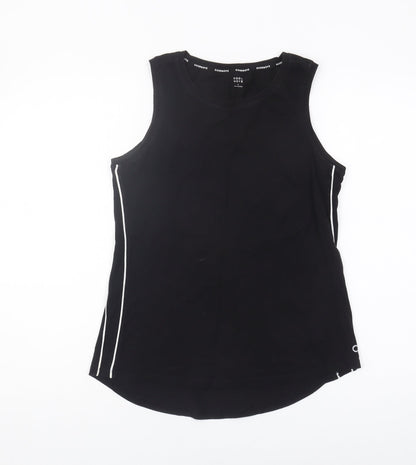 Marks and Spencer Women's Black Tank Top Size 12