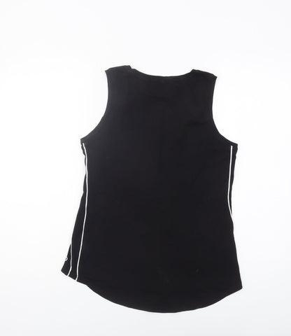 Marks and Spencer Women's Black Tank Top Size 12