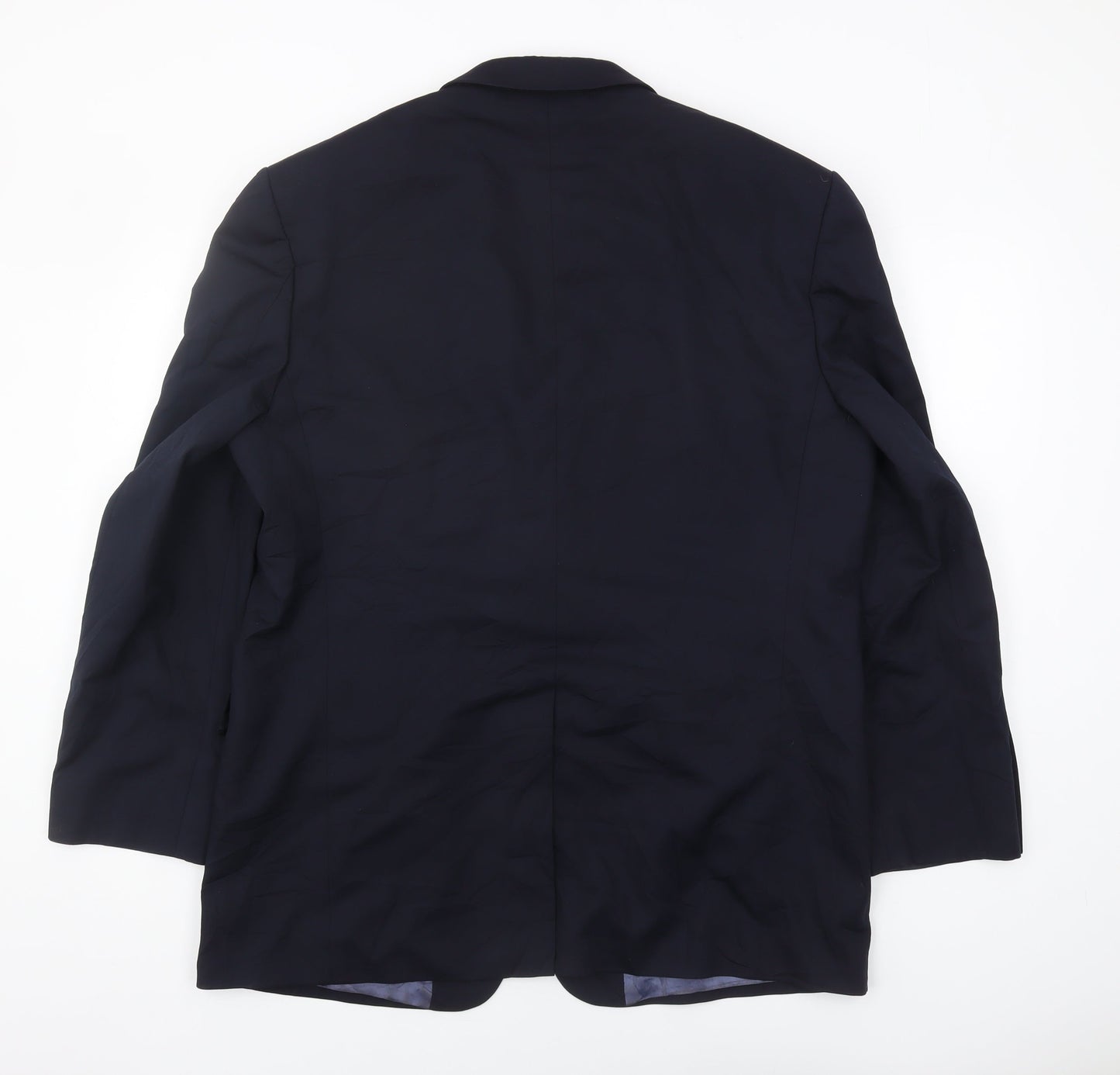 Mens UK Size 44 Marks and Spencer Regular Blue Suit Jacket