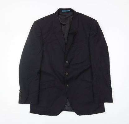 Mens UK Size 40 NEXT Regular Black Suit Jacket