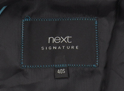 Mens UK Size 40 NEXT Regular Black Suit Jacket