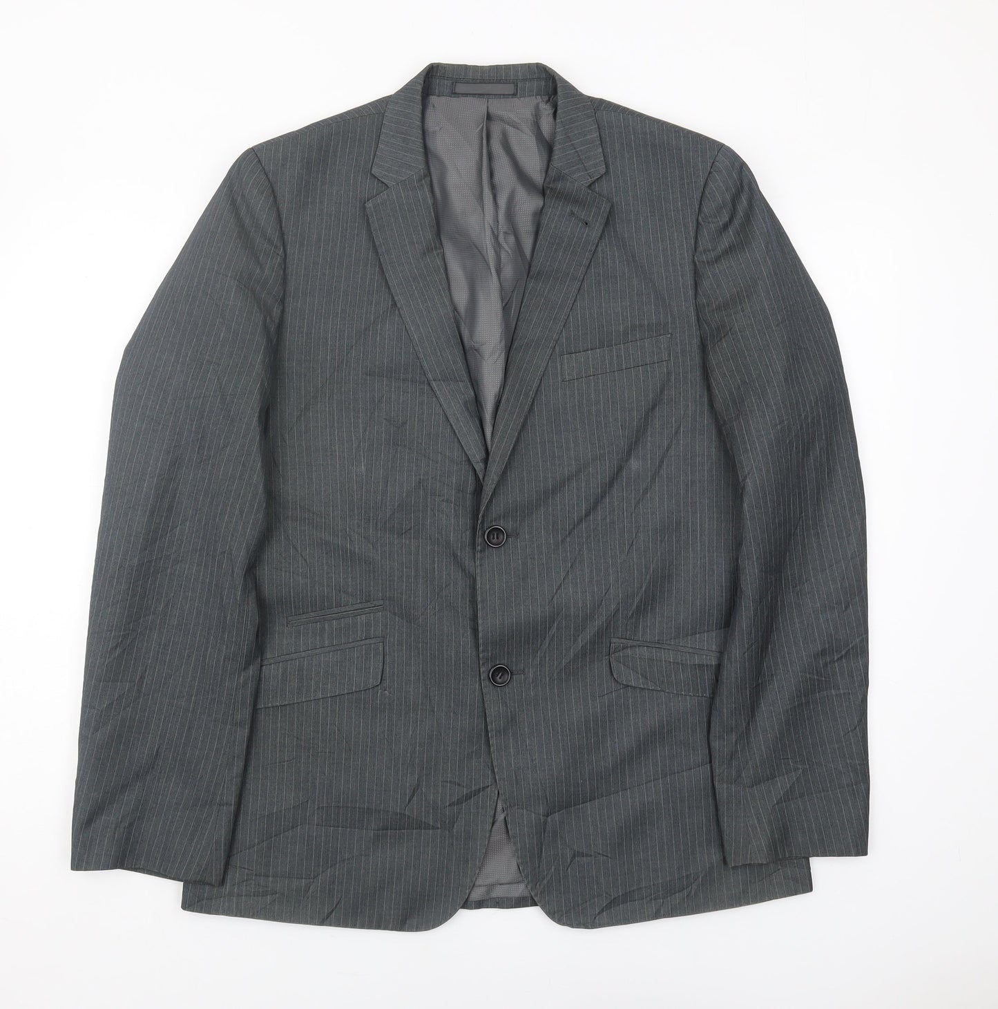 Mens UK Size 40 Butler & Webb Regular Grey Suit Jacket