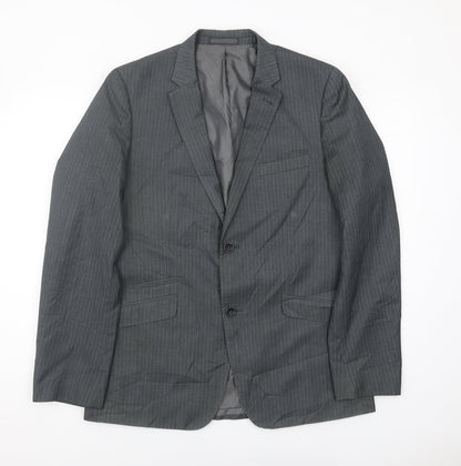 Mens UK Size 40 Butler & Webb Regular Grey Suit Jacket