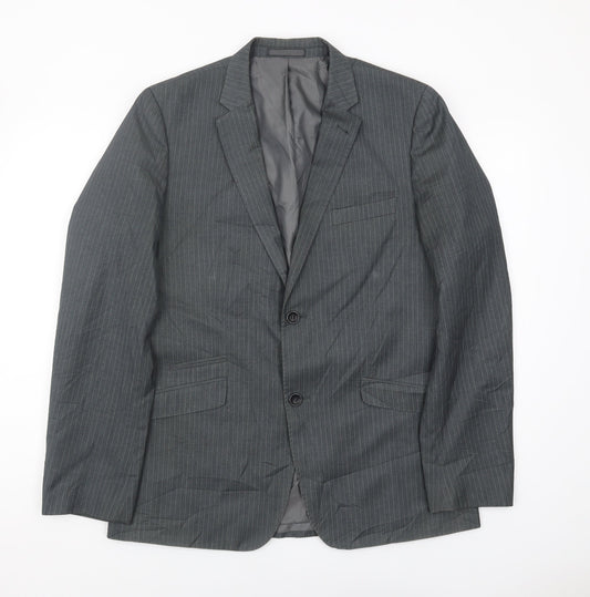 Mens UK Size 40 Butler & Webb Regular Grey Suit Jacket