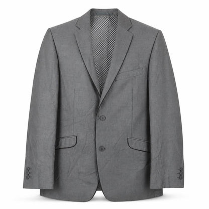 Mens UK Size 40 Lambretta Regular Grey Suit Jacket