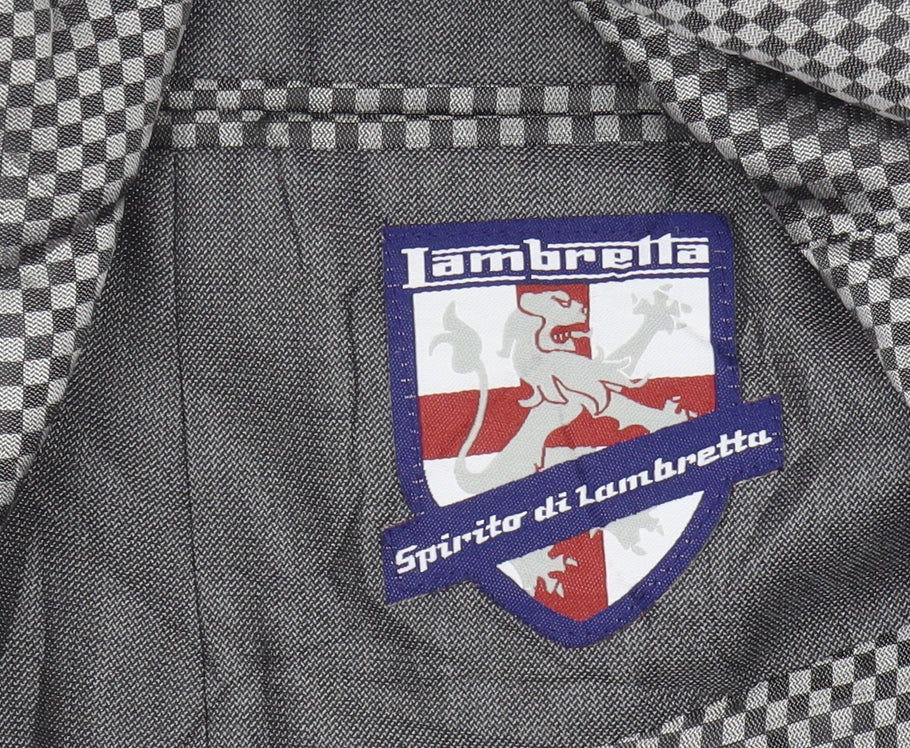 Mens UK Size 40 Lambretta Regular Grey Suit Jacket