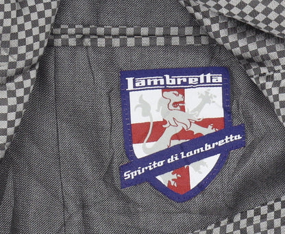 Mens UK Size 40 Lambretta Regular Grey Suit Jacket