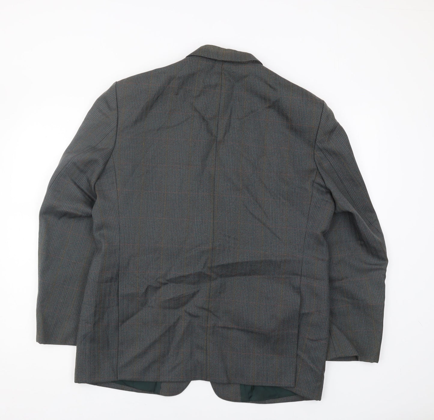 Mens UK Size 42 Dunn & Co Regular Grey Suit Jacket