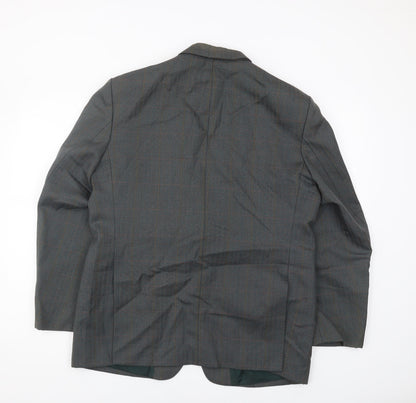 Mens UK Size 42 Dunn & Co Regular Grey Suit Jacket
