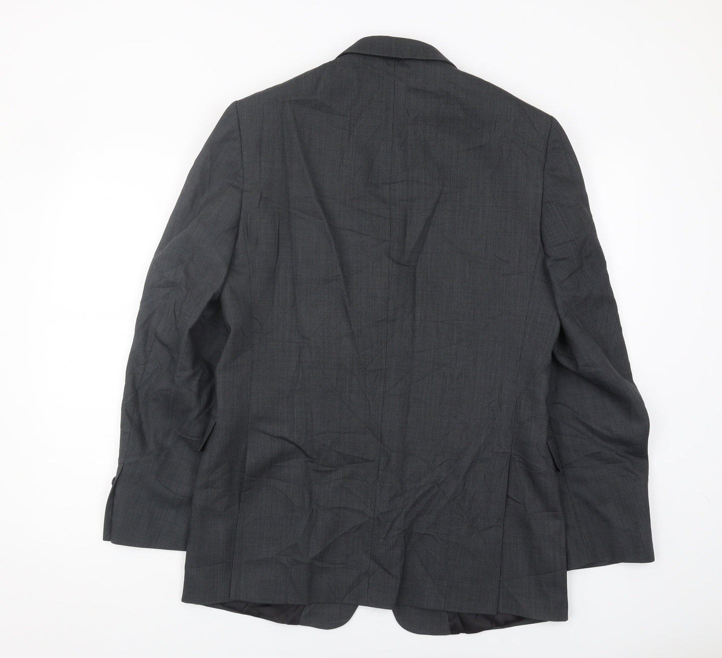 Mens UK Size 40 Jaeger Regular Grey Suit Jacket