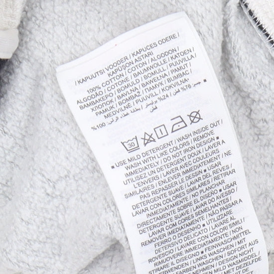 Nike Boys White Full Zip Hoodie M - Sports Casual Gym