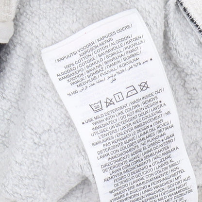 Nike Boys White Full Zip Hoodie M - Sports Casual Gym