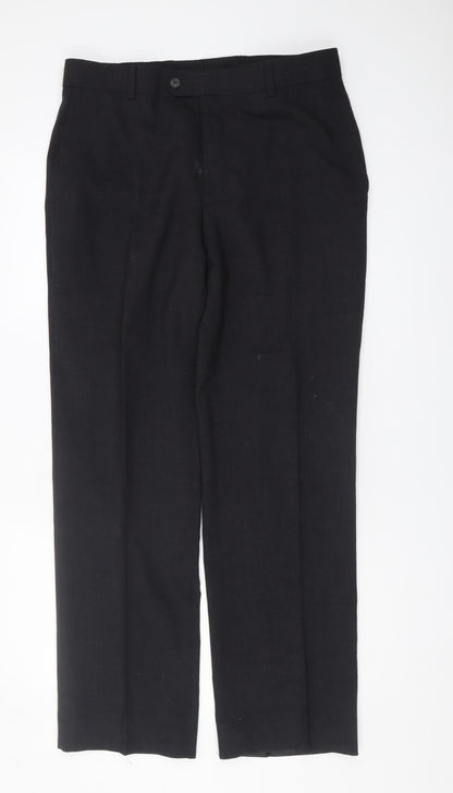 Tom English Men's Black Dress Pants 34R