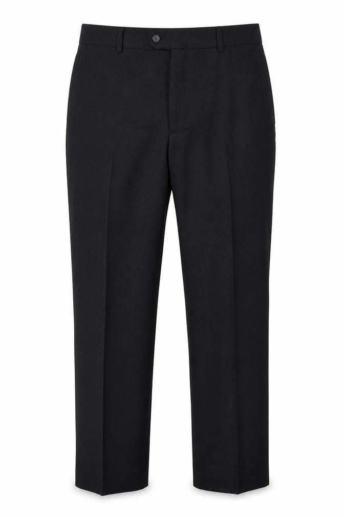 Mens UK Size 34R Tom English  Dress Pants Black Trousers