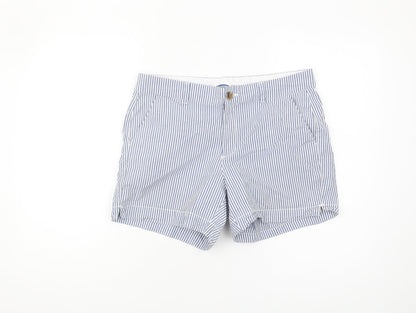 Old Navy Women's Blue Striped Shorts Size 10