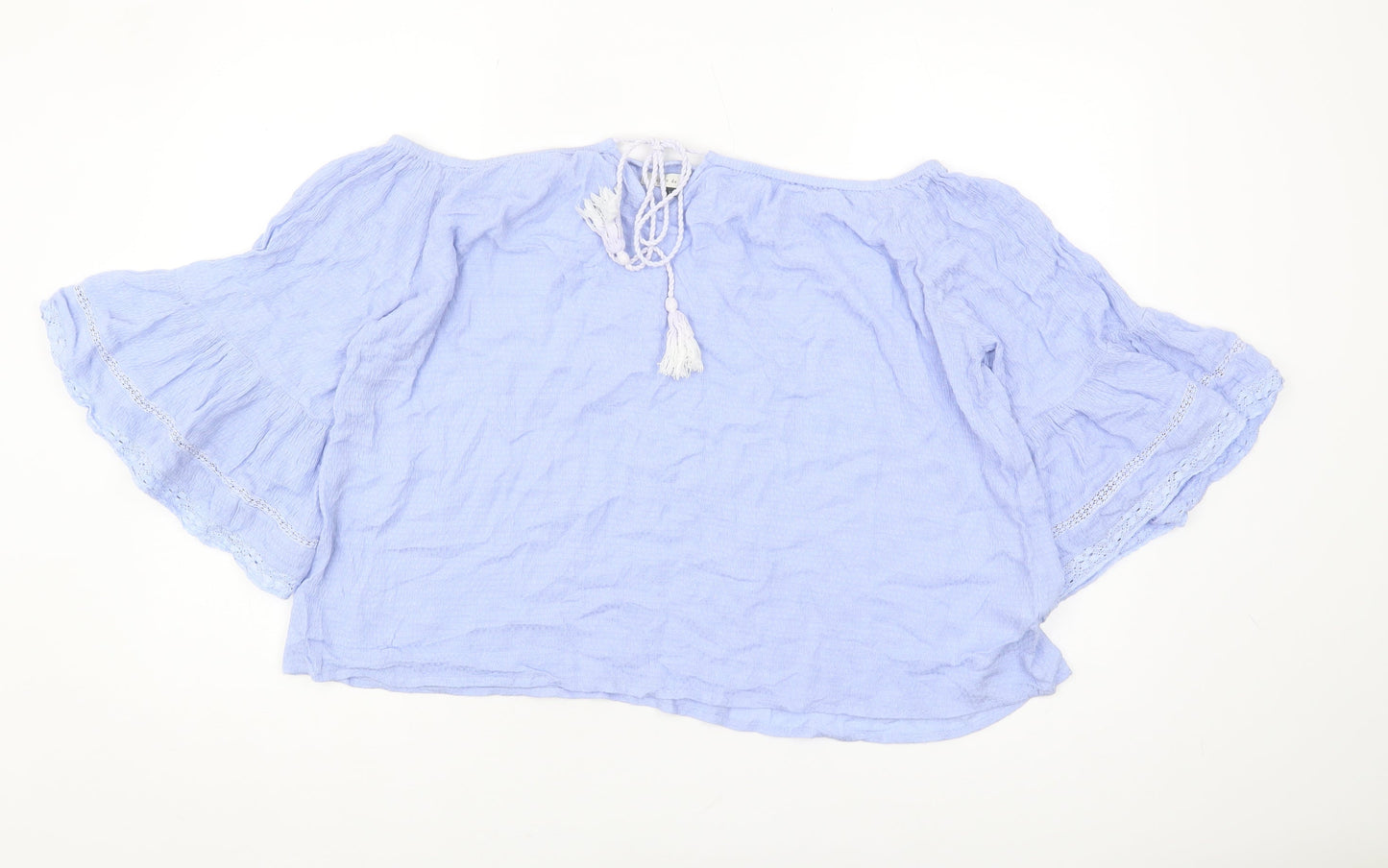 Maison de Nines Women's Blue Top Size 12