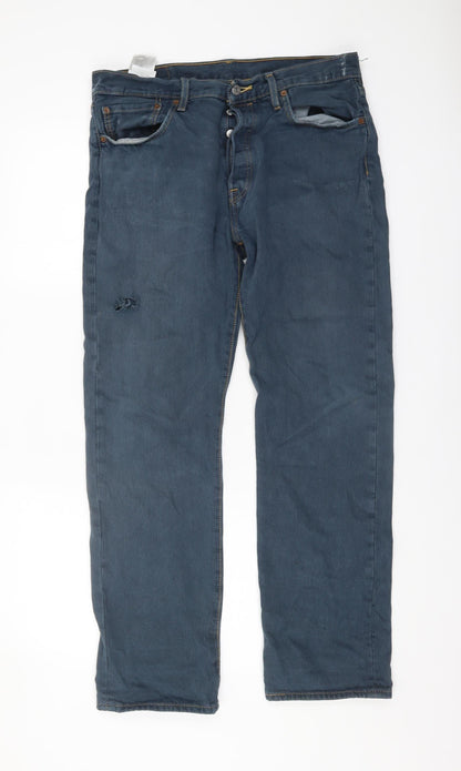 Levi's Men's Blue Straight Jeans W33 L30