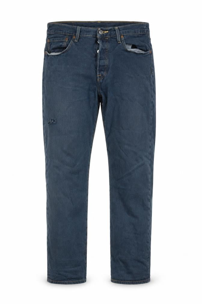 Mens UK Size W33 L30 Levi Strauss & Co. Regular Fit Straight Blue Jeans