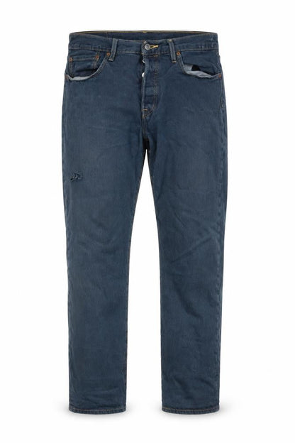 Mens UK Size W33 L30 Levi Strauss & Co. Regular Fit Straight Blue Jeans