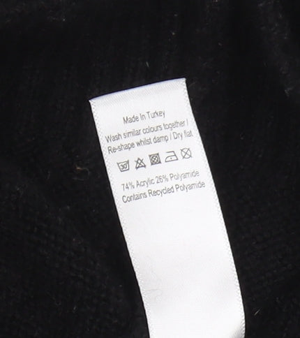 George Women's Black Sequin Pullover Jumper M