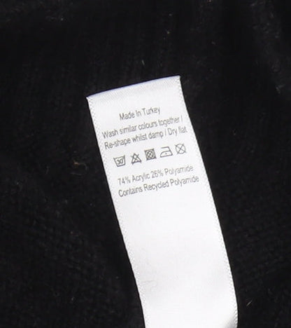 George Women's Black Sequin Pullover Jumper M