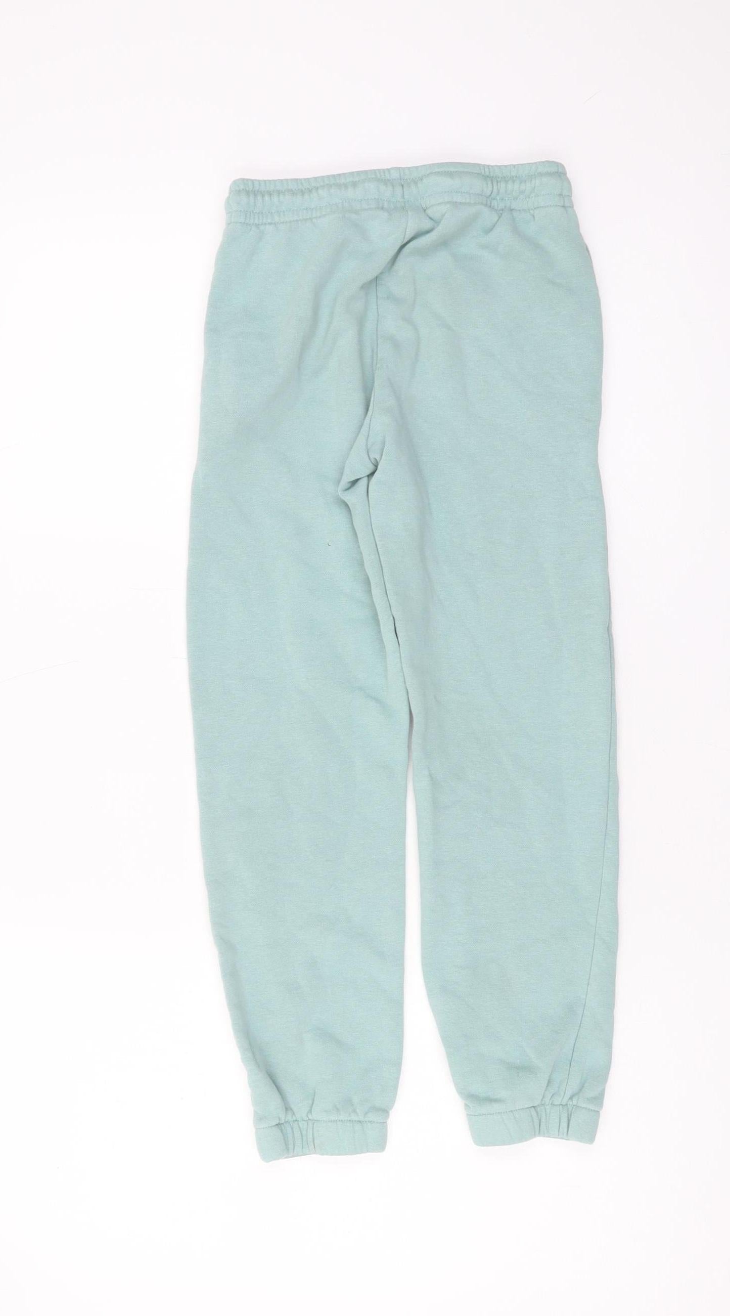 Jordan Boys Green Jogger Trousers, M, Casual Elastic Waist