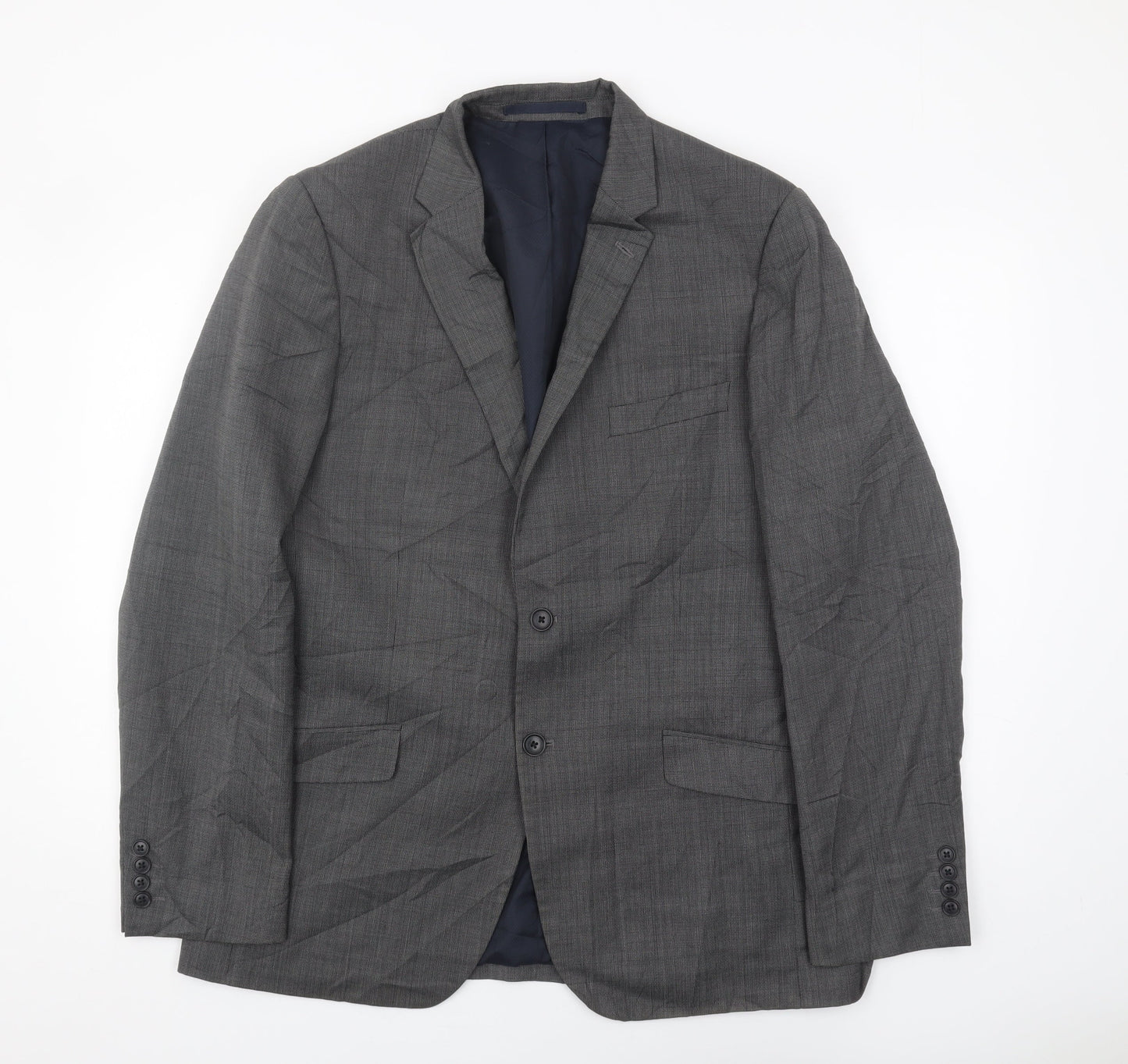 Mens UK Size 42 Marks and Spencer Regular Grey Suit Jacket