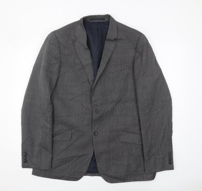 Mens UK Size 42 Marks and Spencer Regular Grey Suit Jacket