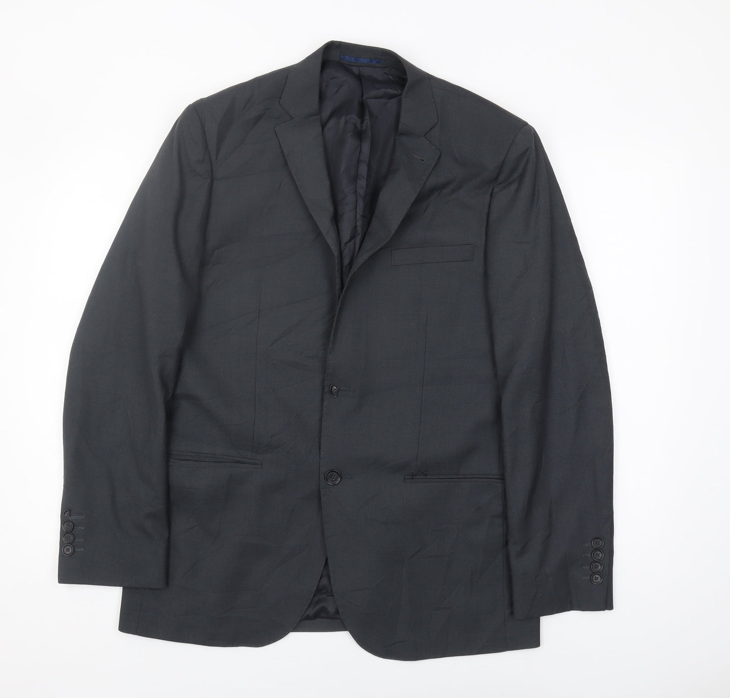 Mens UK Size 38 Tailor & Cutter Regular Black Suit Jacket