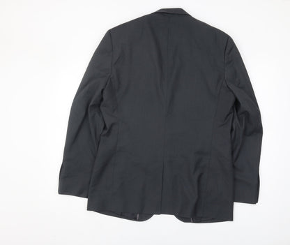 Mens UK Size 38 Tailor & Cutter Regular Black Suit Jacket