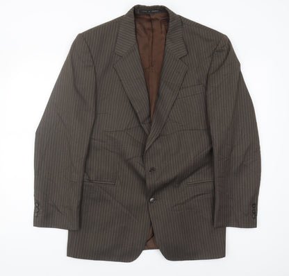 Mens UK Size 40 Berwin Regular Brown Suit Jacket