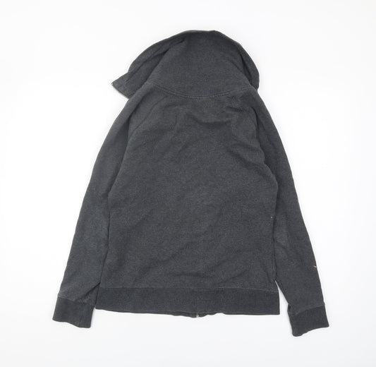 Ellesse Women’s Grey Full Zip Hoodie, Size 10, Casual Wear