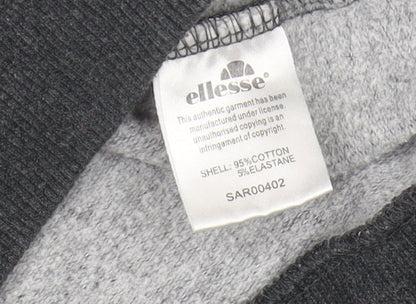 Ellesse Women’s Grey Full Zip Hoodie, Size 10, Casual Wear
