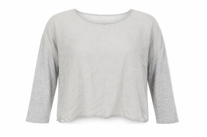 Womens UK Size 14 Mint Velvet Grey  Blouse