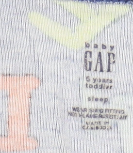 GAP Boys Multicoloured Graphic Print Long Sleeve T-Shirt 5Y