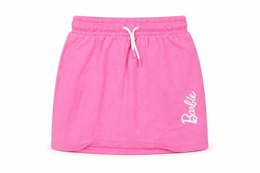 Barbie Girls Pink Skirt, 9-10 Years, Casual Logo Style