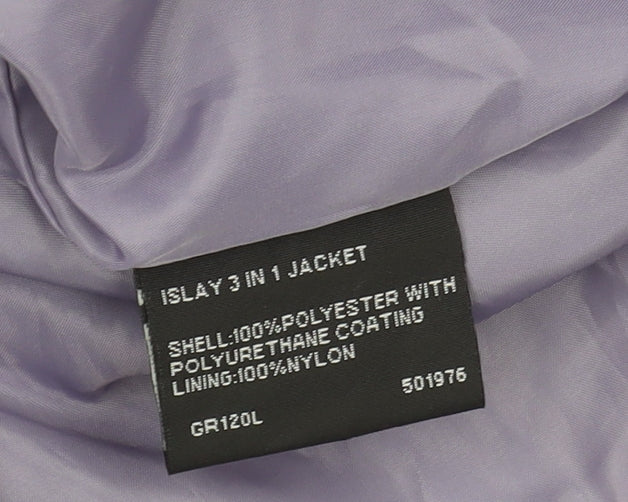 Womens UK Size 14 Wynnster Purple 3-in-1 Jacket