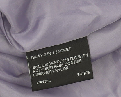 Womens UK Size 14 Wynnster Purple 3-in-1 Jacket