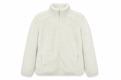 Womens UK Size 8 Uniqlo White Basic Jacket