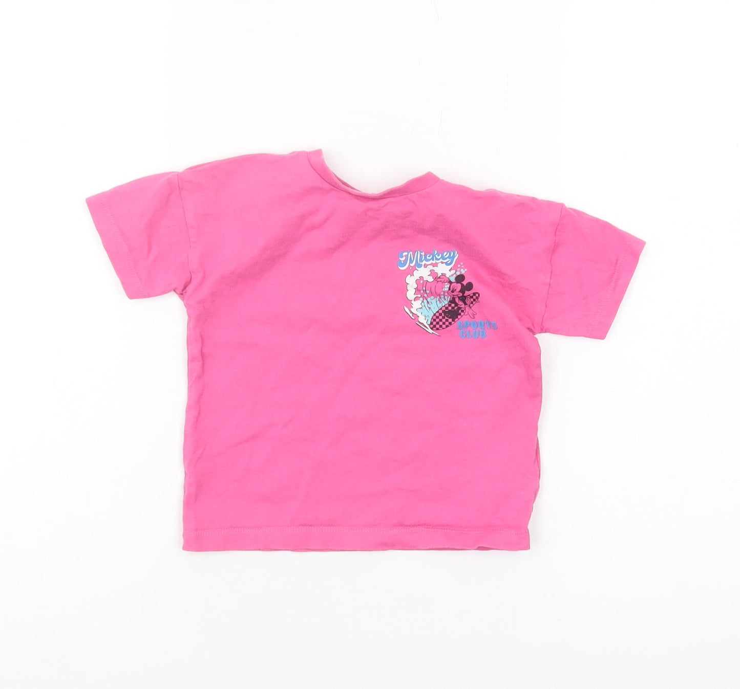 Disney Pink Mickey Mouse T-Shirt for Toddlers 12-18 Months