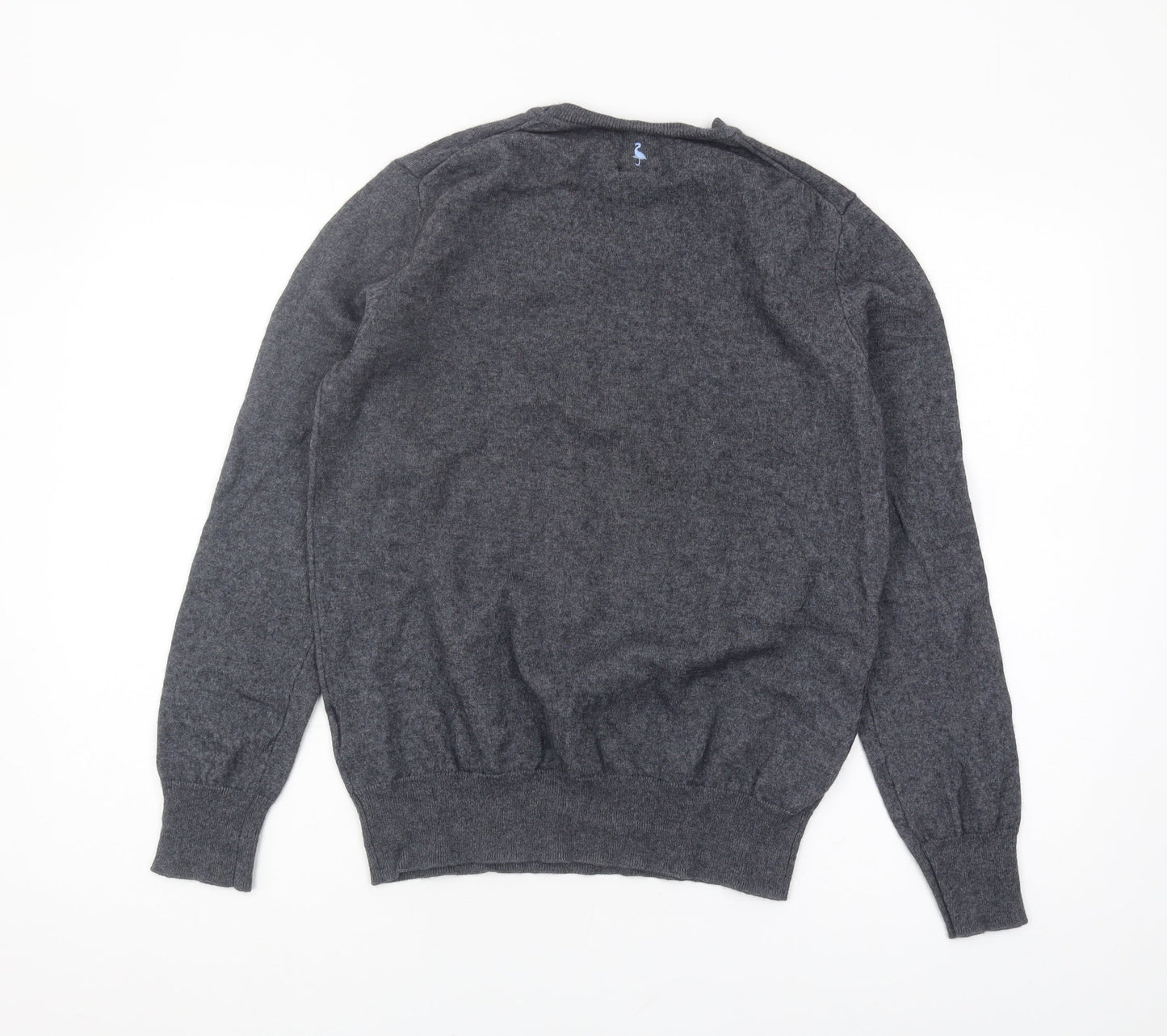 Tailorbyrd Men's Grey Pullover Jumper, Size M, Wool Blend
