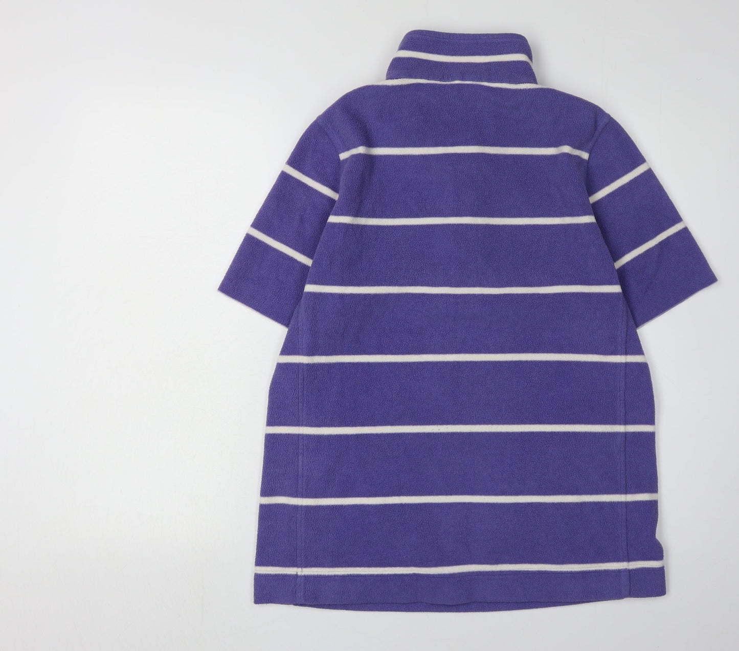 Rohan Women Purple Striped Sweatshirt M Casual