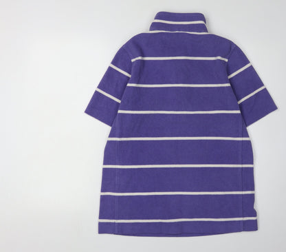 Rohan Women Purple Striped Sweatshirt M Casual