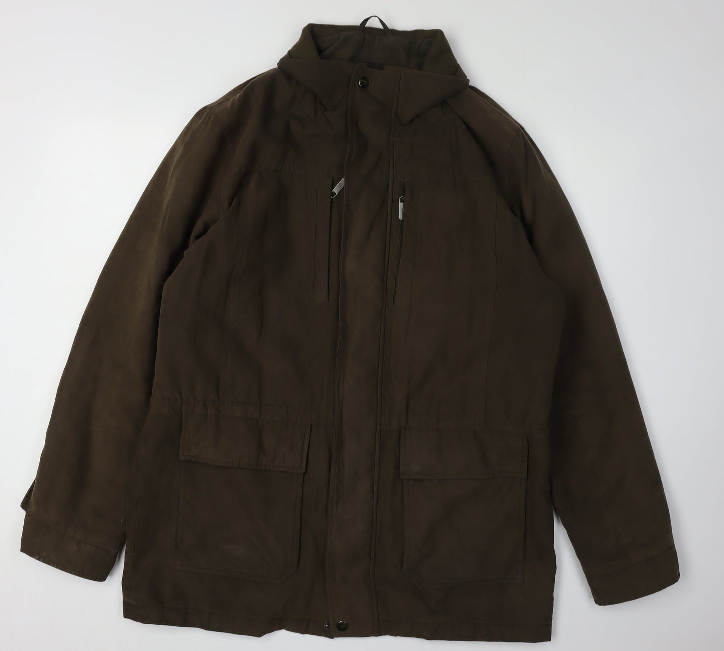 Mens UK Size 44 Brook Taverner Brown