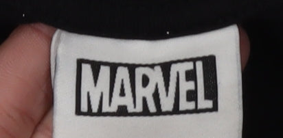Marvel Men's Black Graphic T-Shirt, Size S