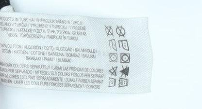 Marvel Men's Black Graphic T-Shirt, Size S