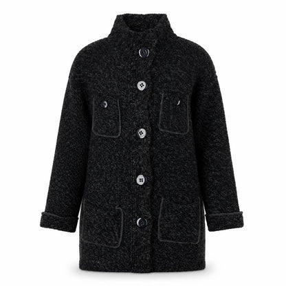Womens UK Size L NEXT Black Cardigan Jumper