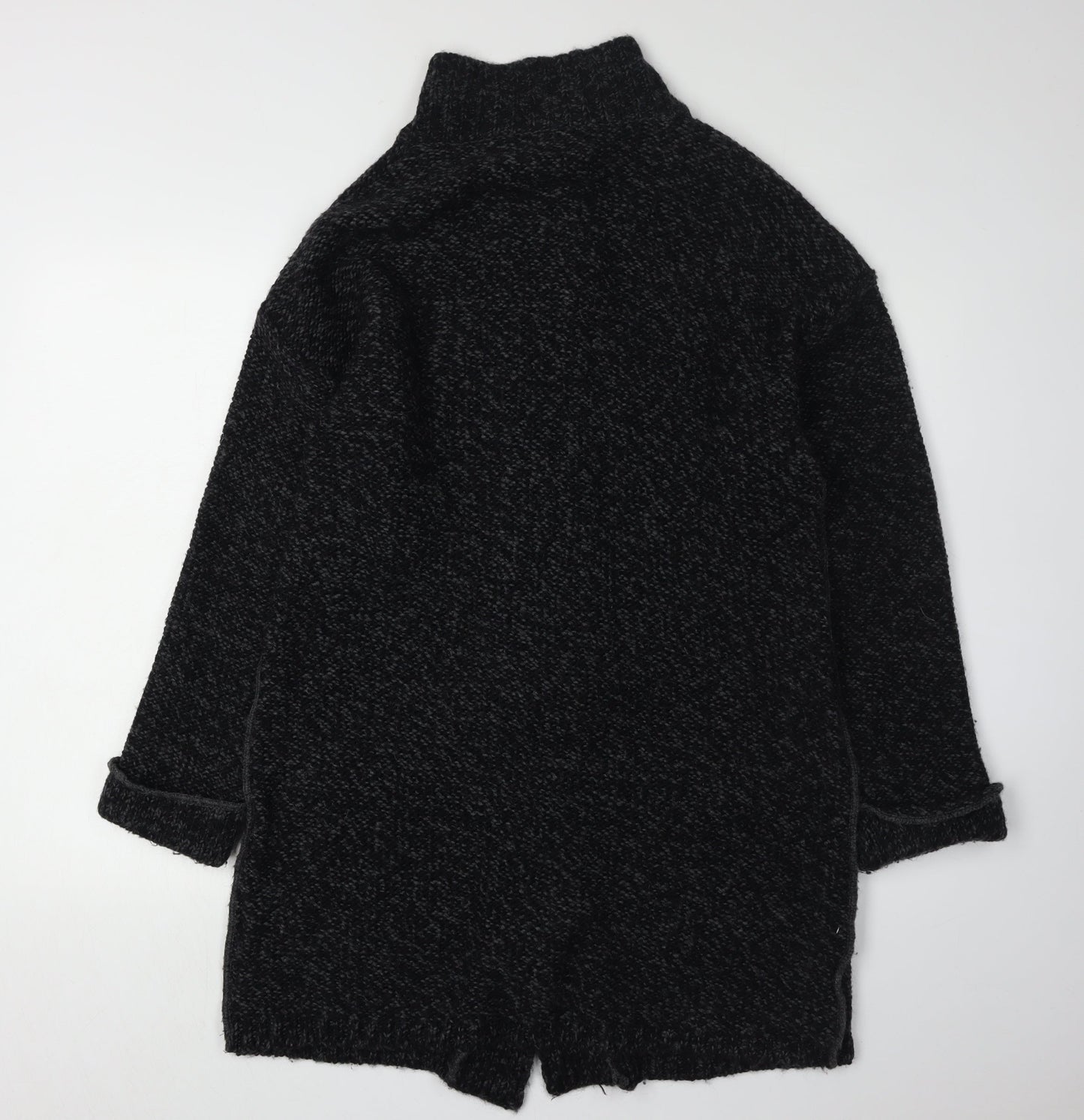 Womens UK Size L NEXT Black Cardigan Jumper