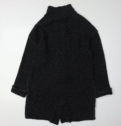 Womens UK Size L NEXT Black Cardigan Jumper