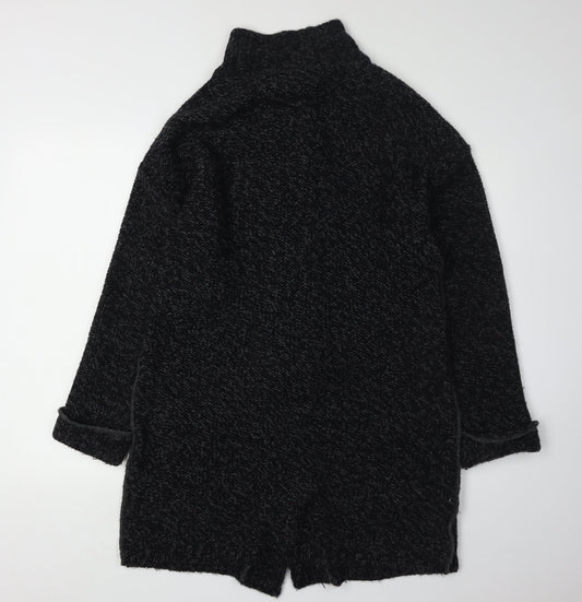 Womens UK Size L NEXT Black Cardigan Jumper